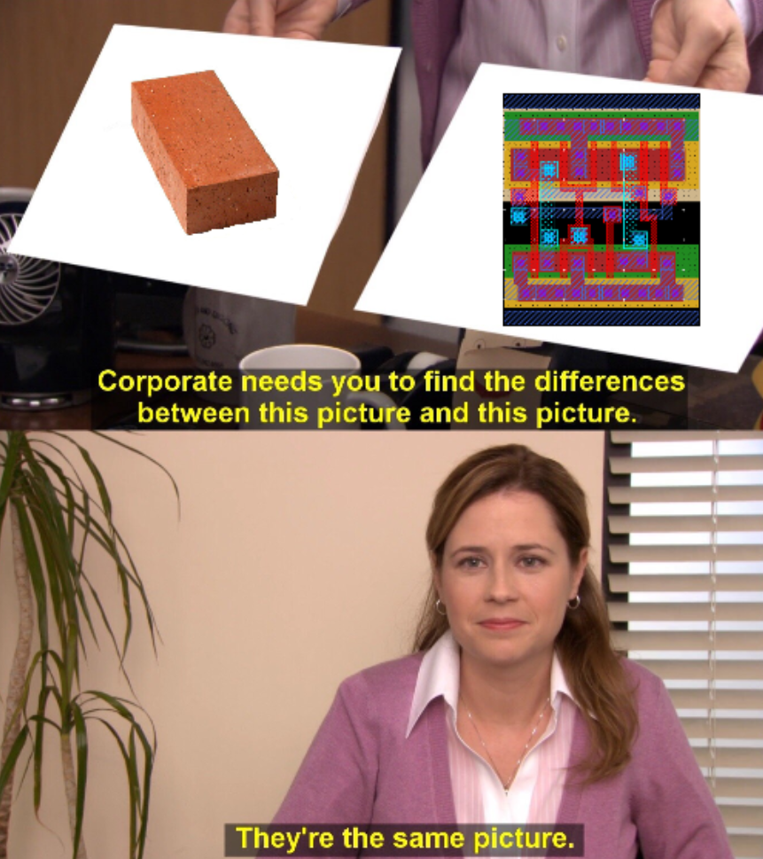 brick vs cell meme